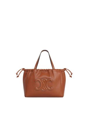 Celine Small Cabas Drawstring Cuir Triomphe in Smooth Calfskin