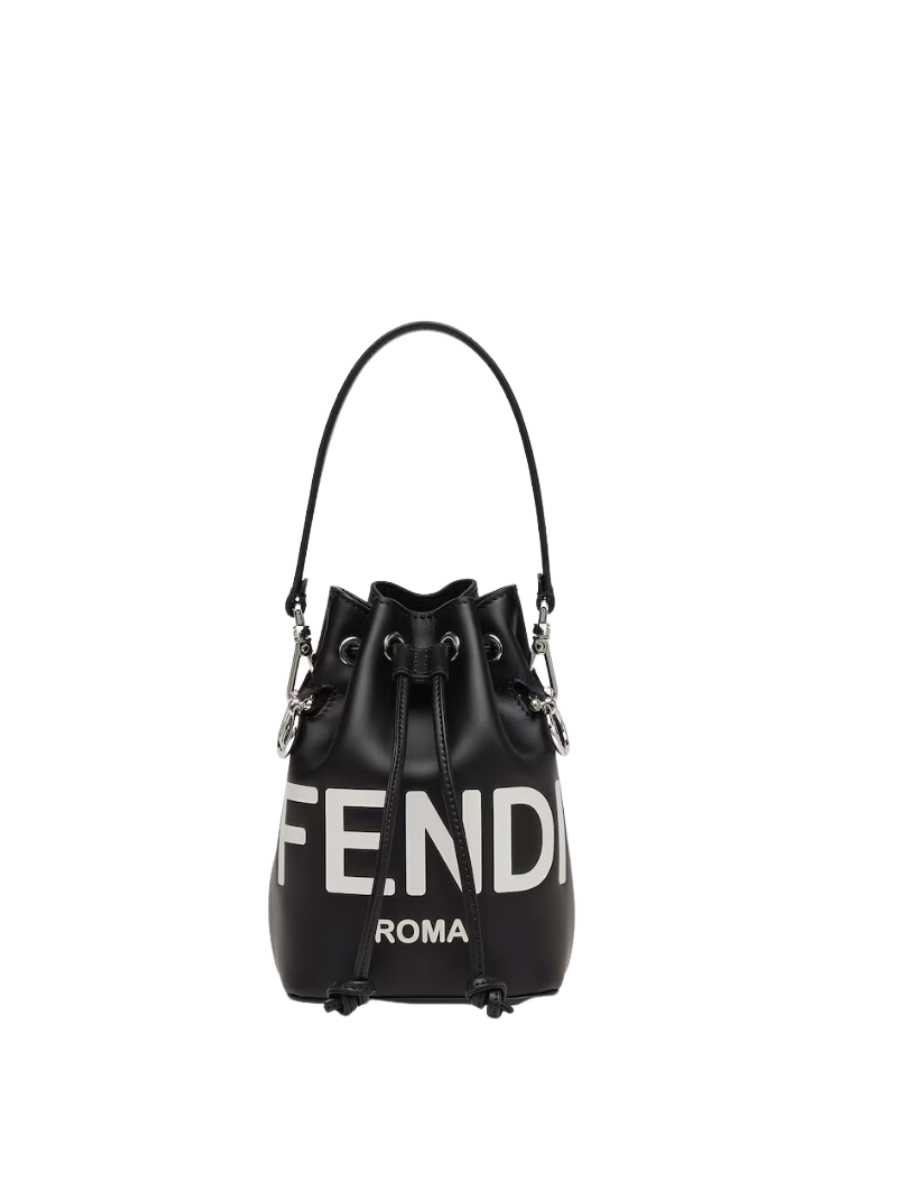 Fendi Mon Tresor Black Leather Mini-Bag