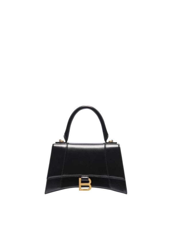 Balenciaga Women's Hourglass Small Handbag Box in Black