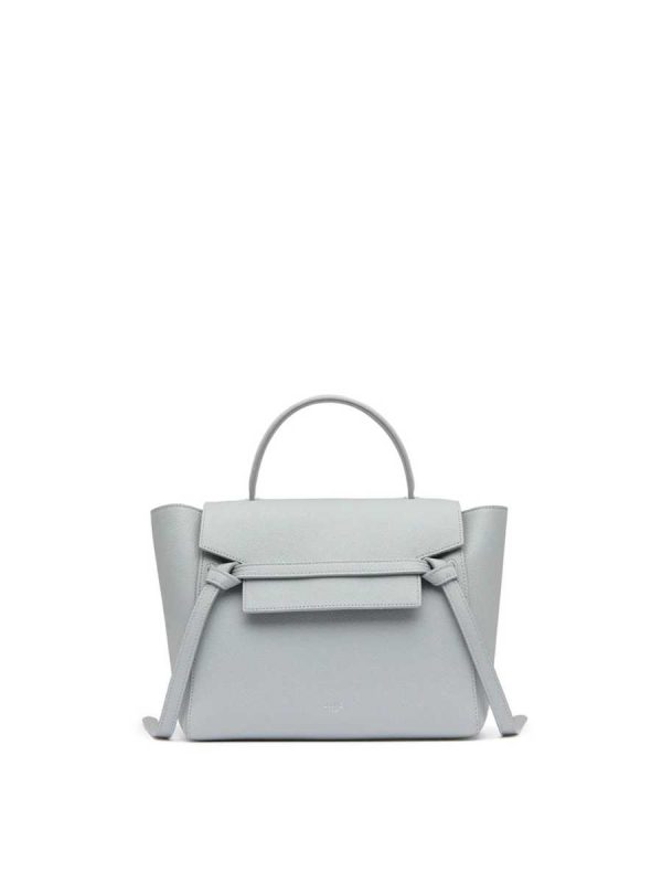 Celine Mini Belt Bag in Grained Calfskin Mineral