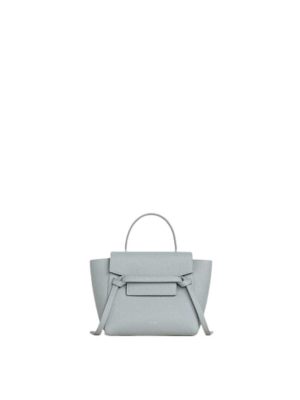 Celine Nano Belt Bag in Grained Calfskin Mineral