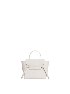 Celine Nano Belt Bag in Grained Calfskin Rice