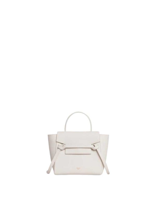 Celine Nano Belt Bag in Grained Calfskin Rice