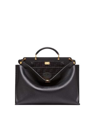 Peekaboo Essential Briefcase in Black