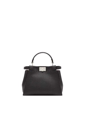 Fendi Peekaboo Mini Black Selleria bag