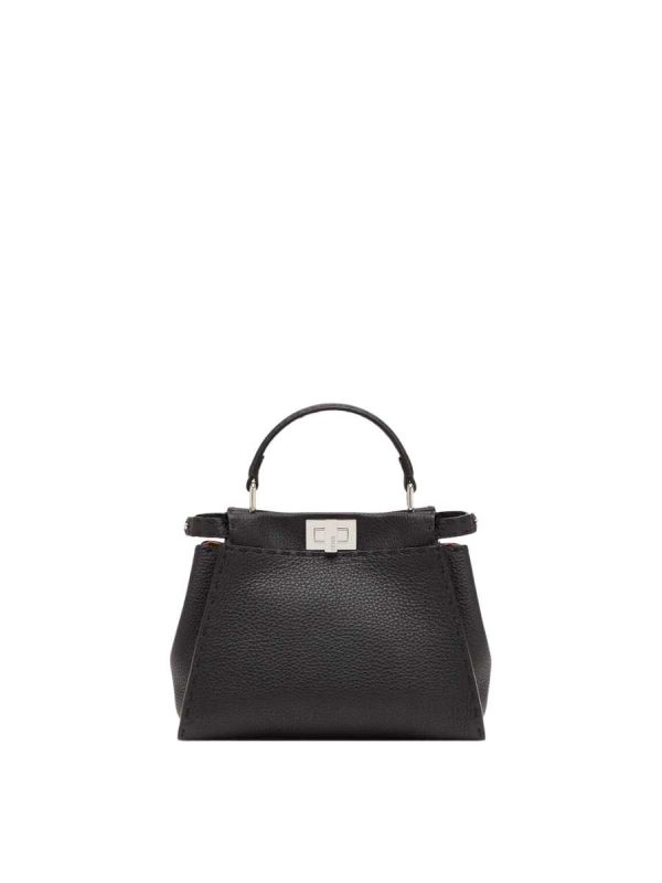 Fendi Peekaboo Mini Black Selleria bag