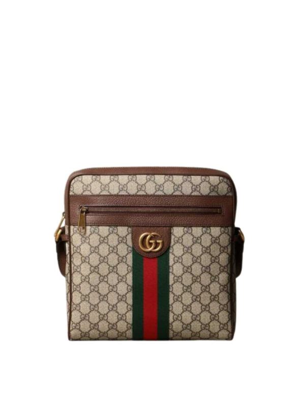 Gucci Ophidia Gucci GG Supreme Bag with Web Band