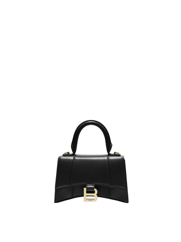 Balenciaga Women's Hourglass XS Handbag Box in Black