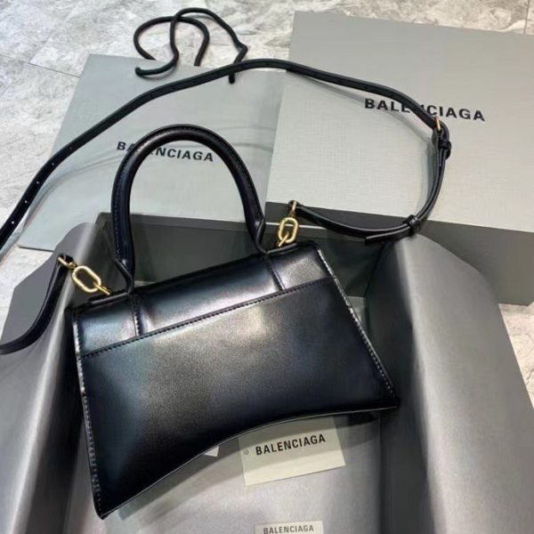 Balenciaga Women's Hourglass Small Handbag Box in Black - Image 3