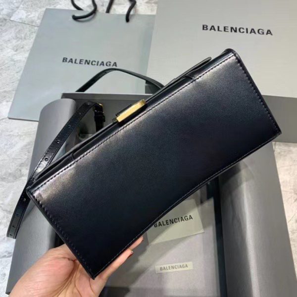 Balenciaga Women's Hourglass Small Handbag Box in Black - Image 5