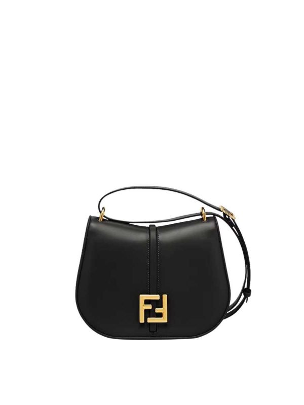 Fendi C’mon Medium Black Leather