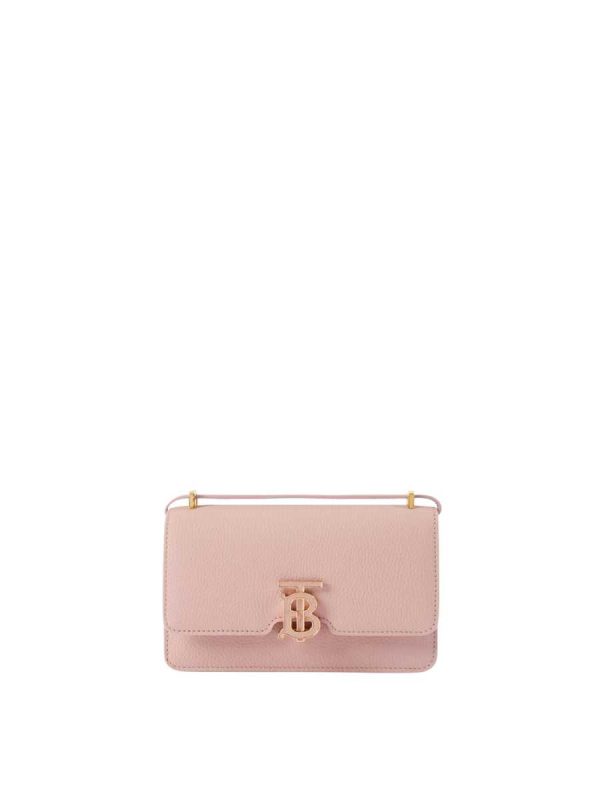 Burberry Mini TB Bag Crossbody Bag Dusty Pink