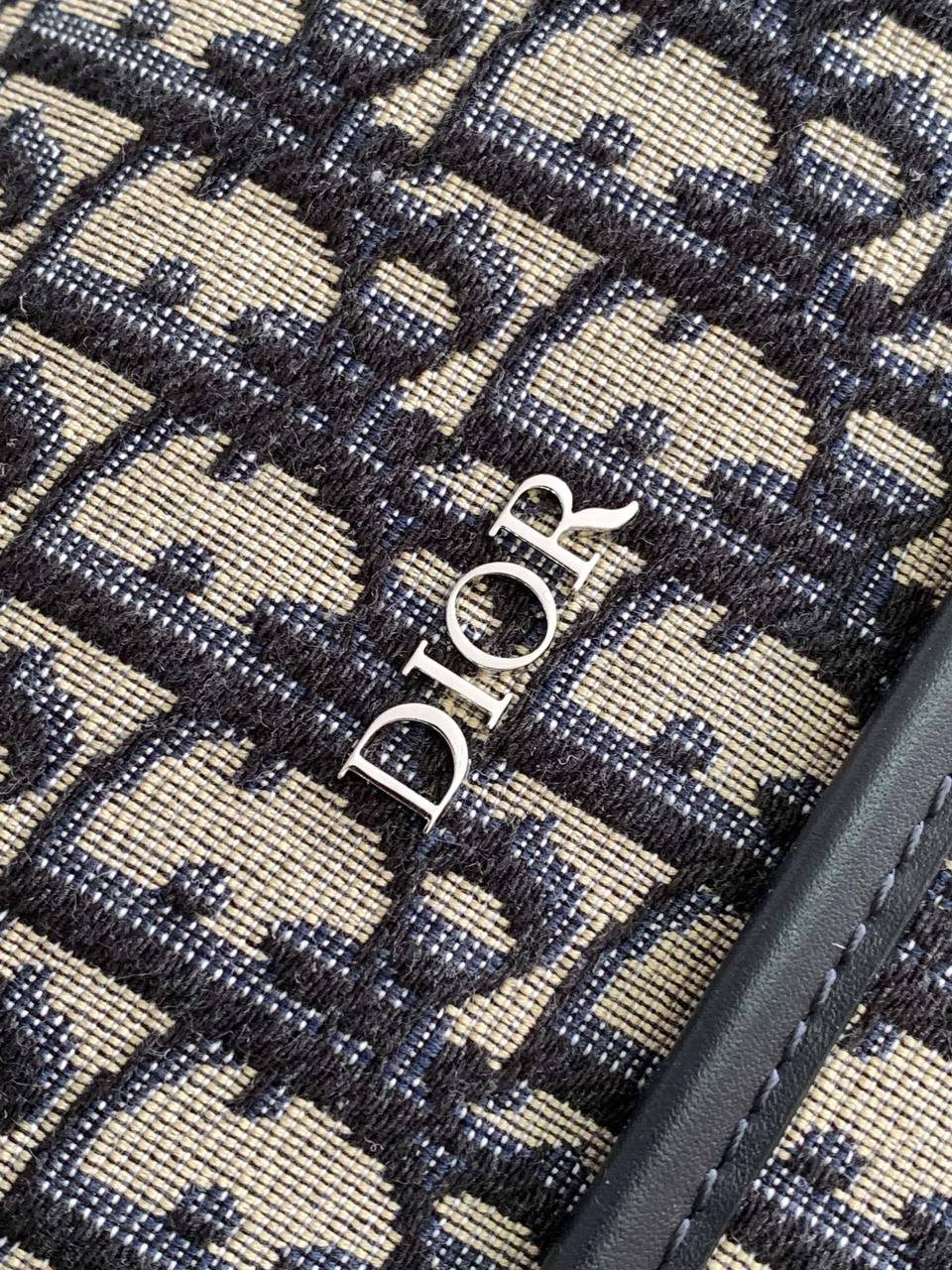 Dior Changing Bag in Blue Dior Oblique Canvas – GSM LUXURY