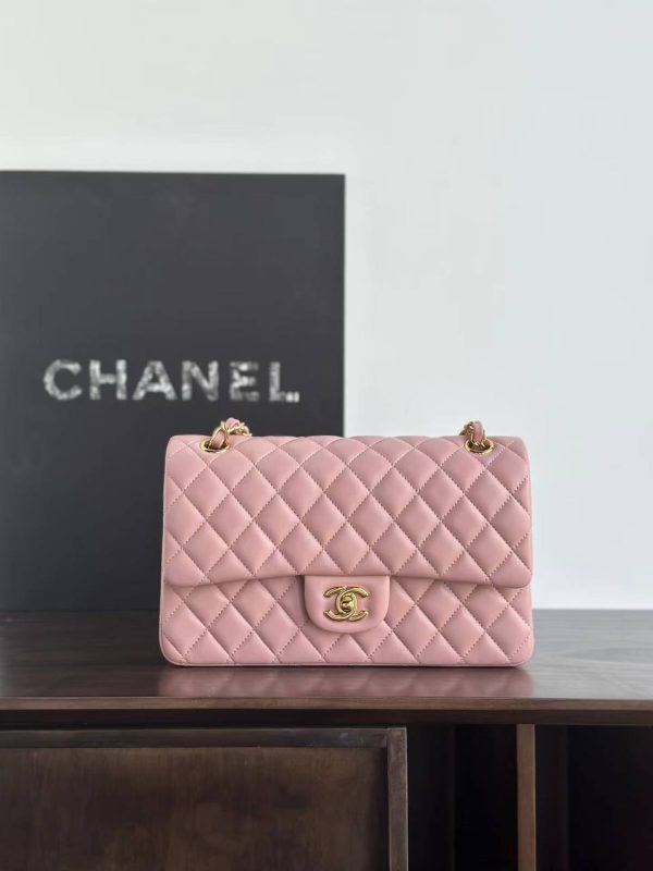 [TOP TIER] Chanel Classic Flap Bag Medium in Light Pink Caviar Skin Gold Hardware - Image 2