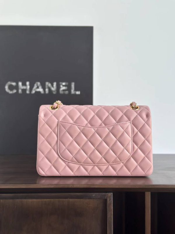 [TOP TIER] Chanel Classic Flap Bag Medium in Light Pink Caviar Skin Gold Hardware - Image 4