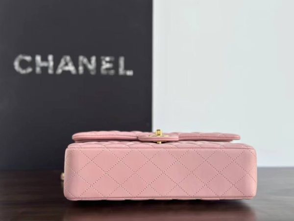 [TOP TIER] Chanel Classic Flap Bag Medium in Light Pink Caviar Skin Gold Hardware - Image 5