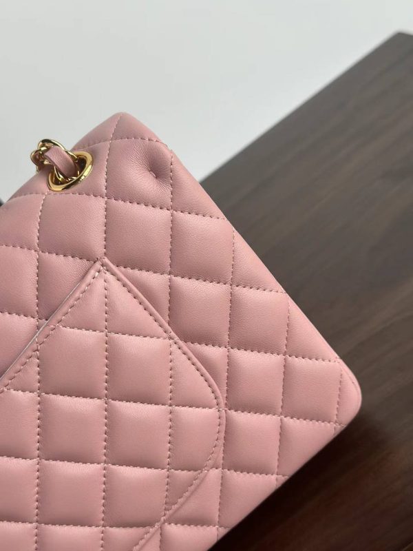 [TOP TIER] Chanel Classic Flap Bag Medium in Light Pink Caviar Skin Gold Hardware - Image 10