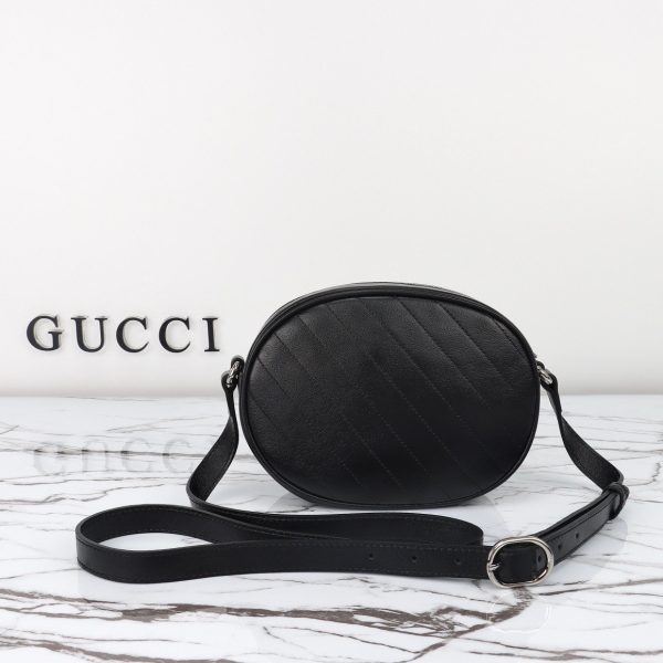 Gucci Blondie Mini Shoulder Bag in Black Leather - Image 4