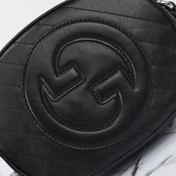 Gucci Blondie Mini Shoulder Bag in Black Leather - Image 5