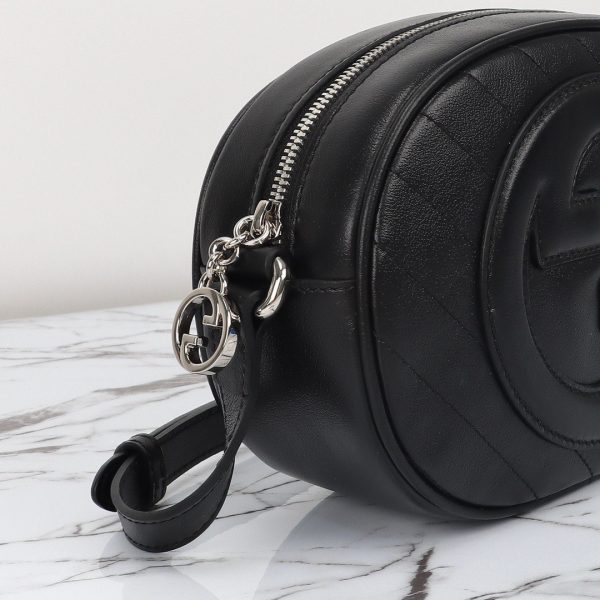 Gucci Blondie Mini Shoulder Bag in Black Leather - Image 6