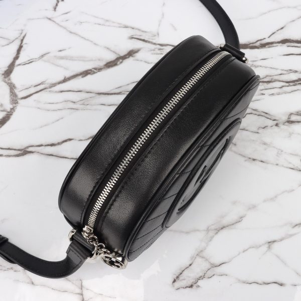 Gucci Blondie Mini Shoulder Bag in Black Leather - Image 8