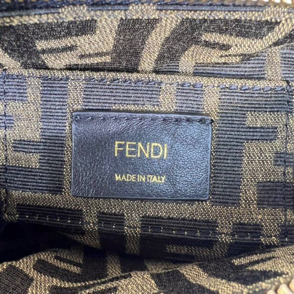 Fendi By The Way Mini Small Boston Bag in Black Leather - Image 9