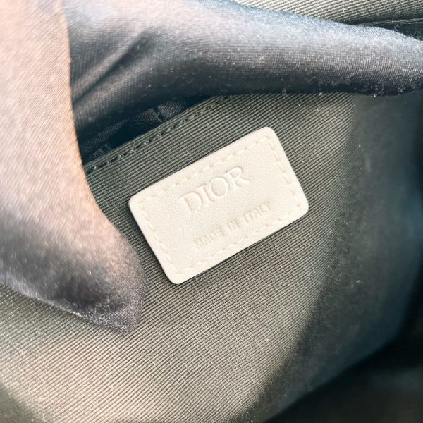 Dior Hit The Road Backpack in Gray CD Diamond Canvas - Image 10