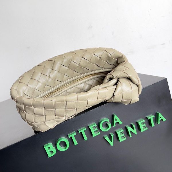 Bottega Veneta Mini Jodie in Travertine - Image 3