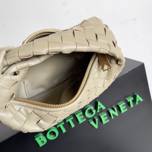 Bottega Veneta Mini Jodie in Travertine - Image 4