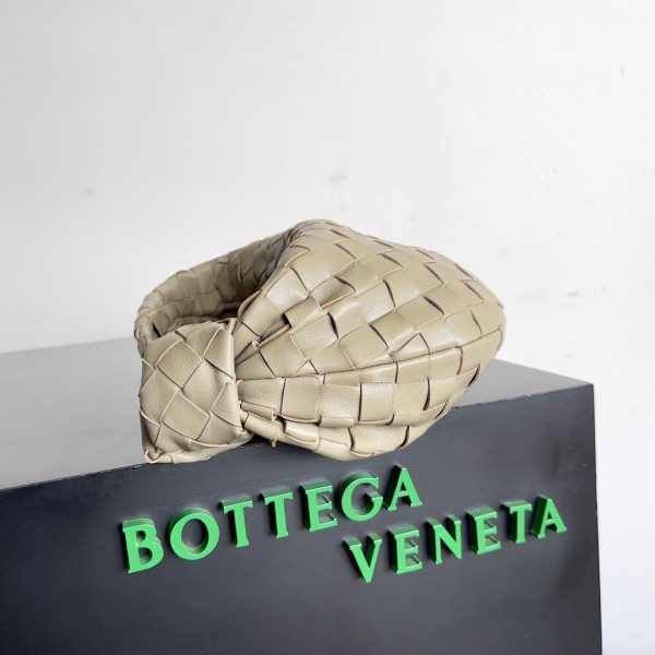 Bottega Veneta Mini Jodie in Travertine - Image 6