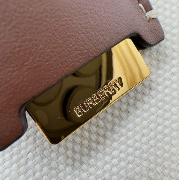 Burberry Mini Frances Bag in Natural/ Malt Brown - Image 5