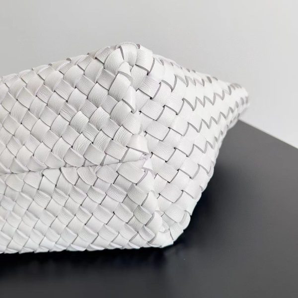 Bottega Veneta Mini Cabat in White - Image 8