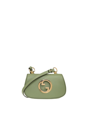 Gucci Blondie Mini Bag in Light Green Leather