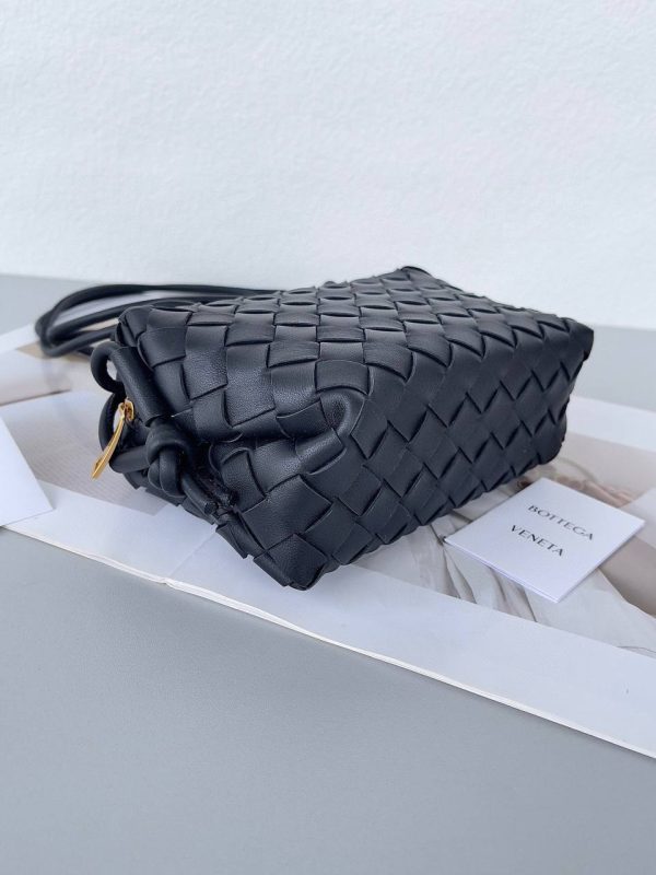 Bottega Veneta Mini Loop Camera Bag in Black - Image 4