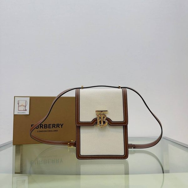 Burberry Robin Cross-Body Bag Cotton Canvas - Image 2