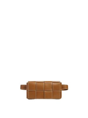 Bottega Veneta Cassette Belt Bag in Wood