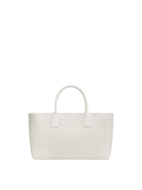 Bottega Veneta Medium Cabat in White