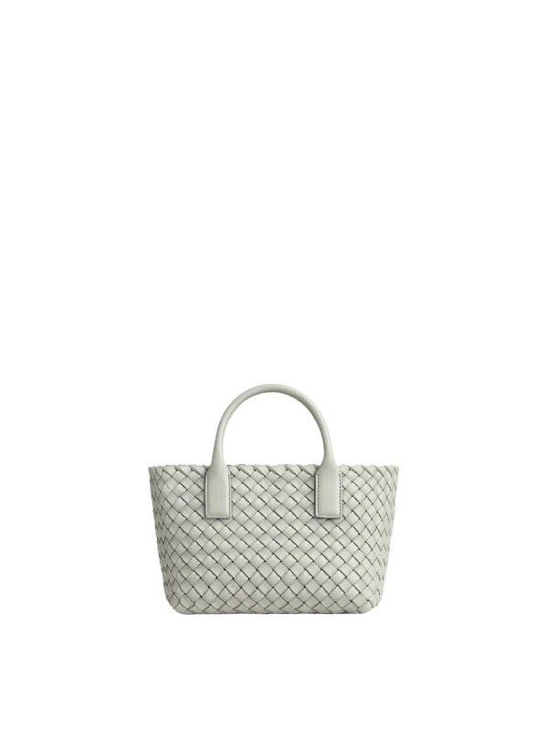 Bottega Veneta Mini Cabat in Agate Grey