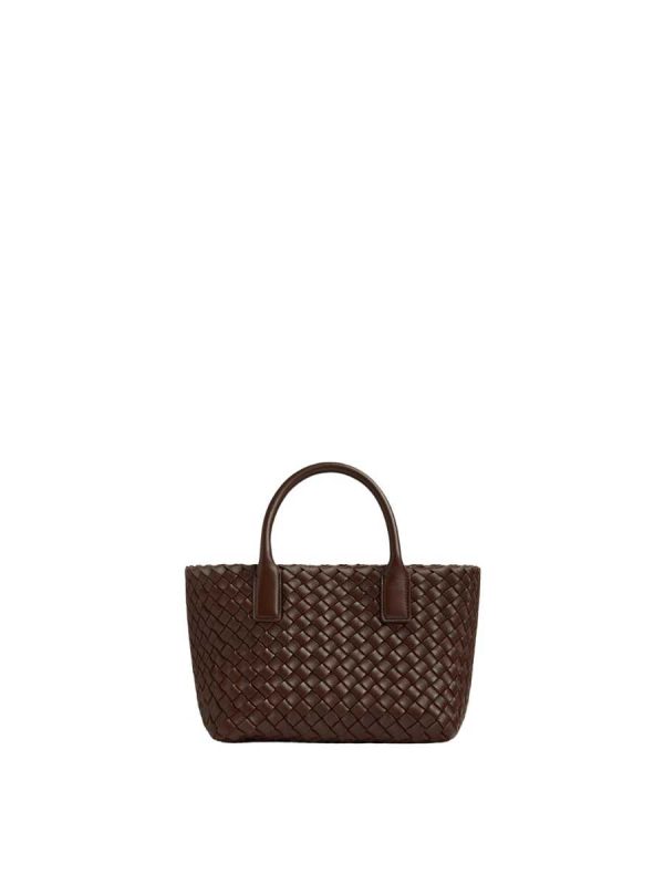 Bottega Veneta Mini Cabat in Light Brown