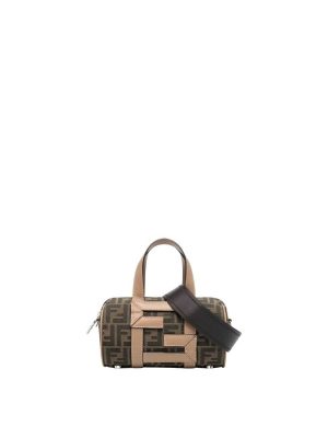 Fendi O'Lock Canvas Tote Bag