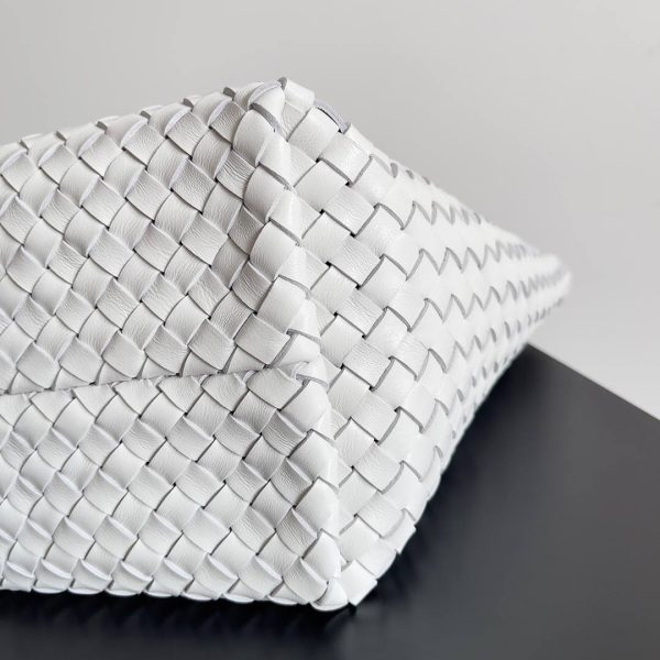 Bottega Veneta Medium Cabat in White - Image 5