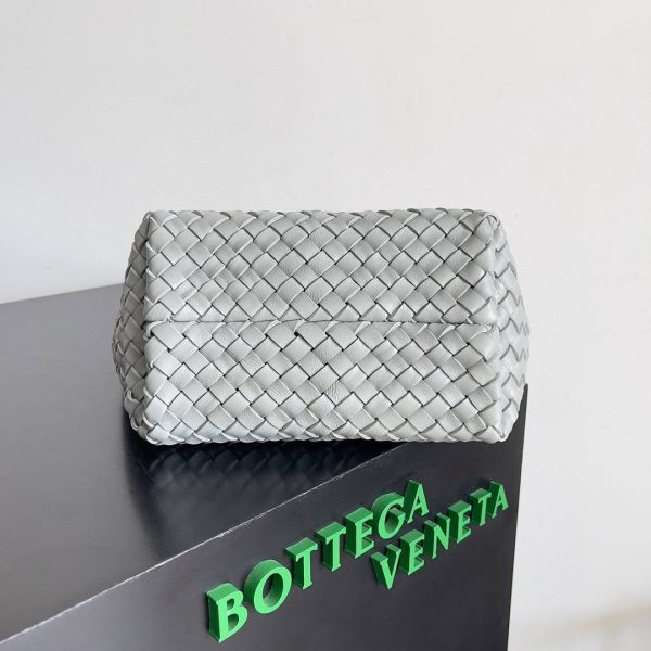 Bottega Veneta Mini Cabat in Agate Grey - Image 5