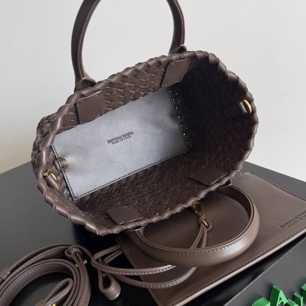 Bottega Veneta Mini Cabat in Light Brown - Image 6