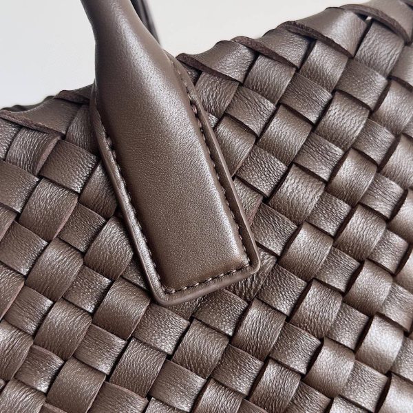 Bottega Veneta Mini Cabat in Light Brown - Image 7